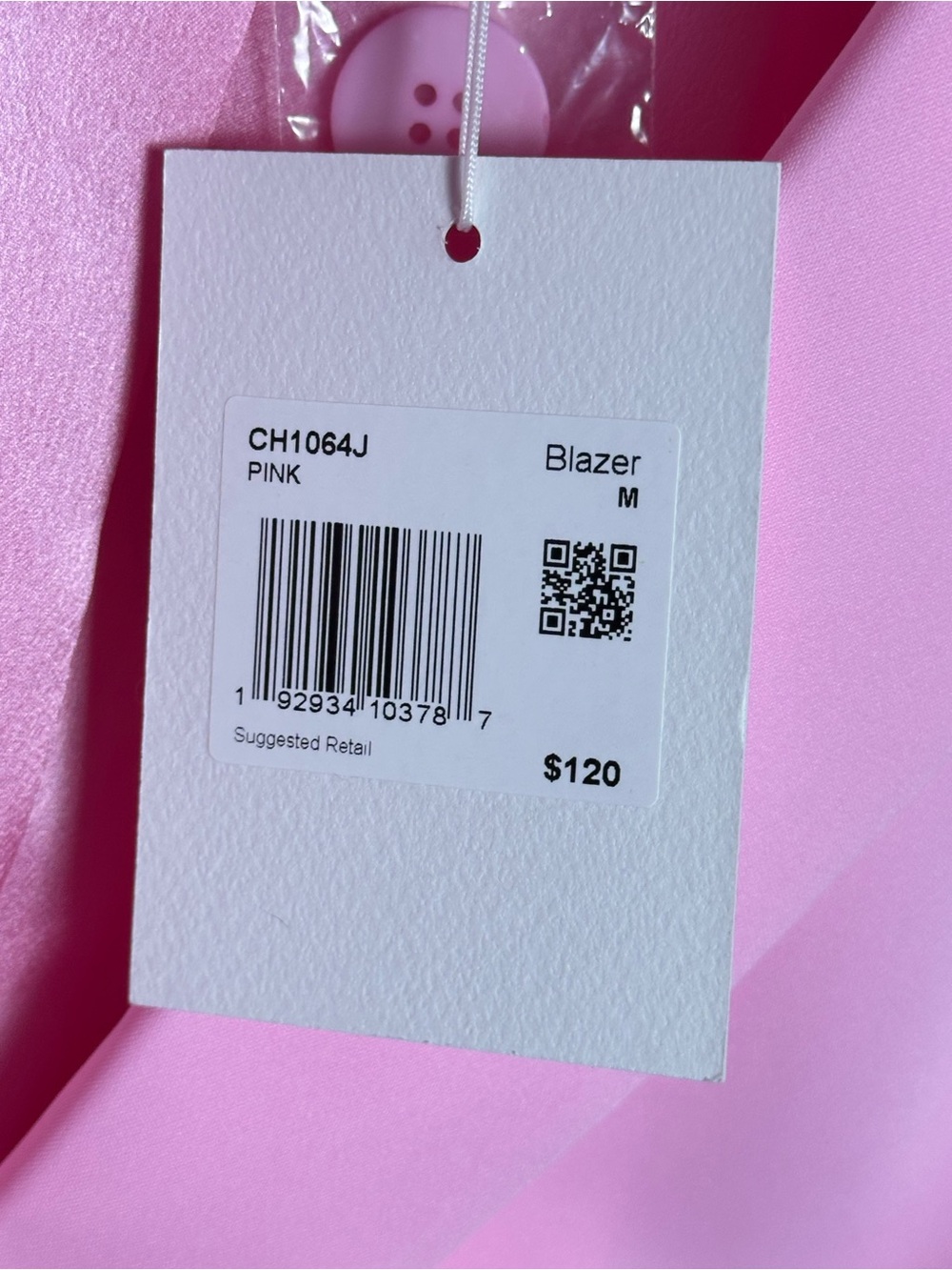 Anthropologie Enless Rose SINGLE-BREASTED BLAZER MEDIUM NWT - Picture 11 of 15